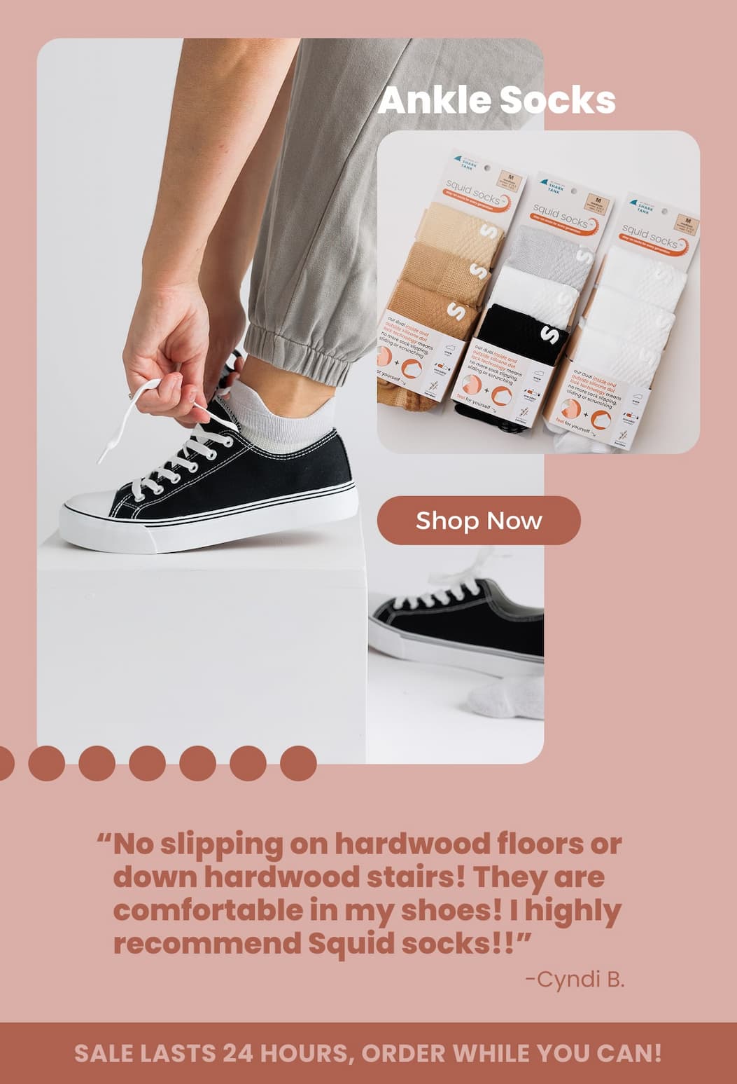 ANKLE SOCKS  [SHOP NOW]