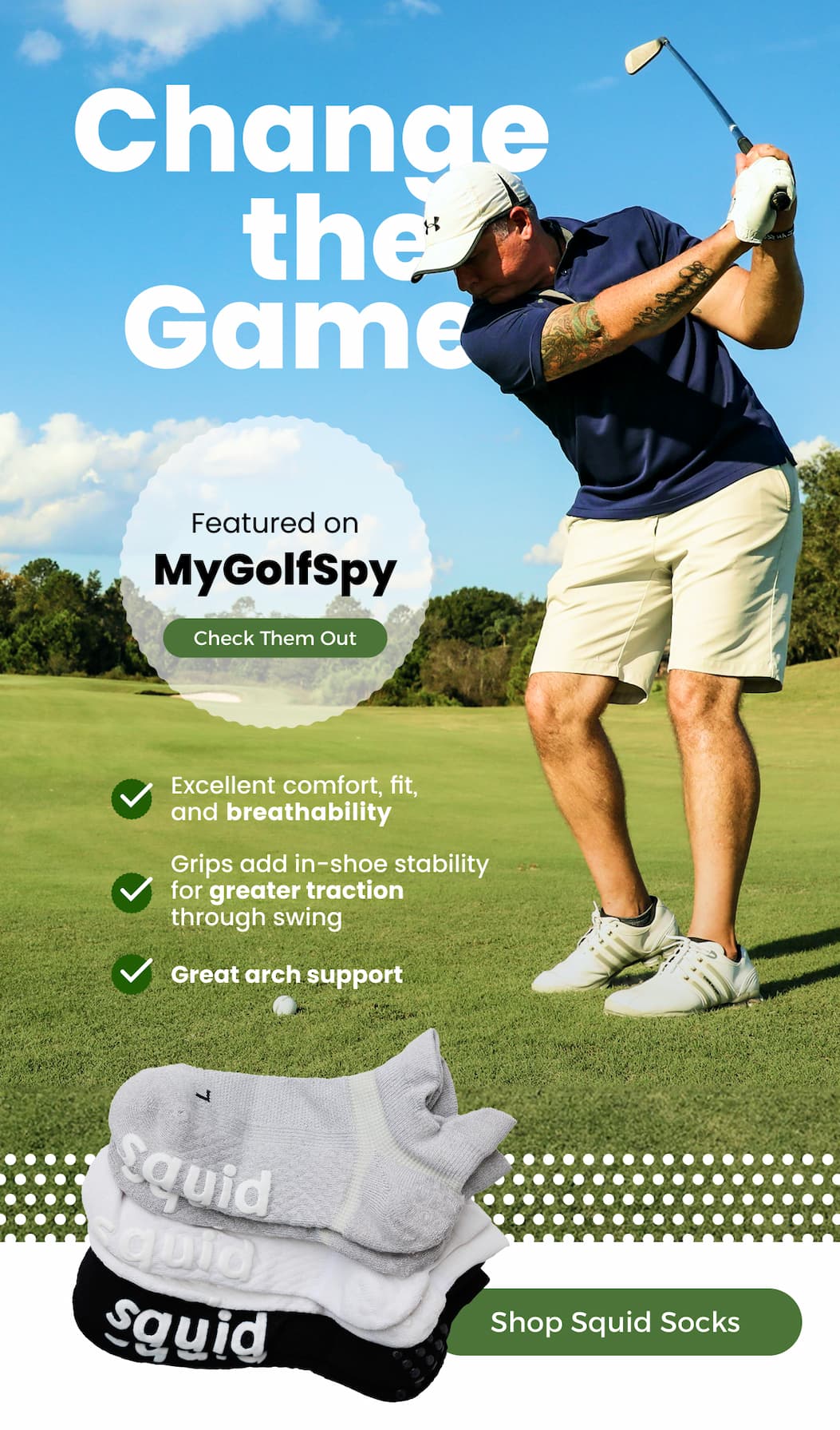 Change the Game  [SHOP SQUID SOCKS]