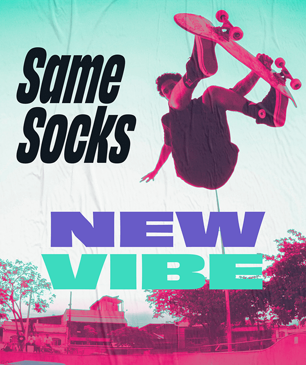 Same socks  New Vibe