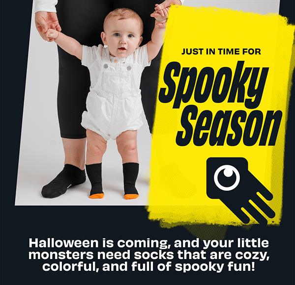 just in time for  Spooky Season  Halloween is coming, and your little monsters need socks that are cozy, colorful, and full of spooky fun!