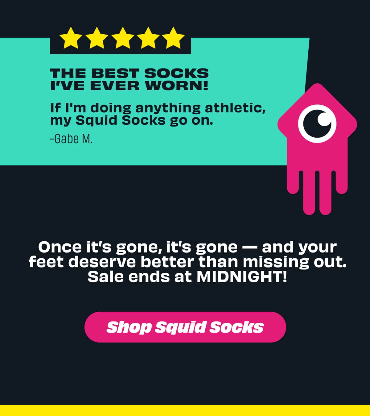[SHOP SQUID SOCKS]