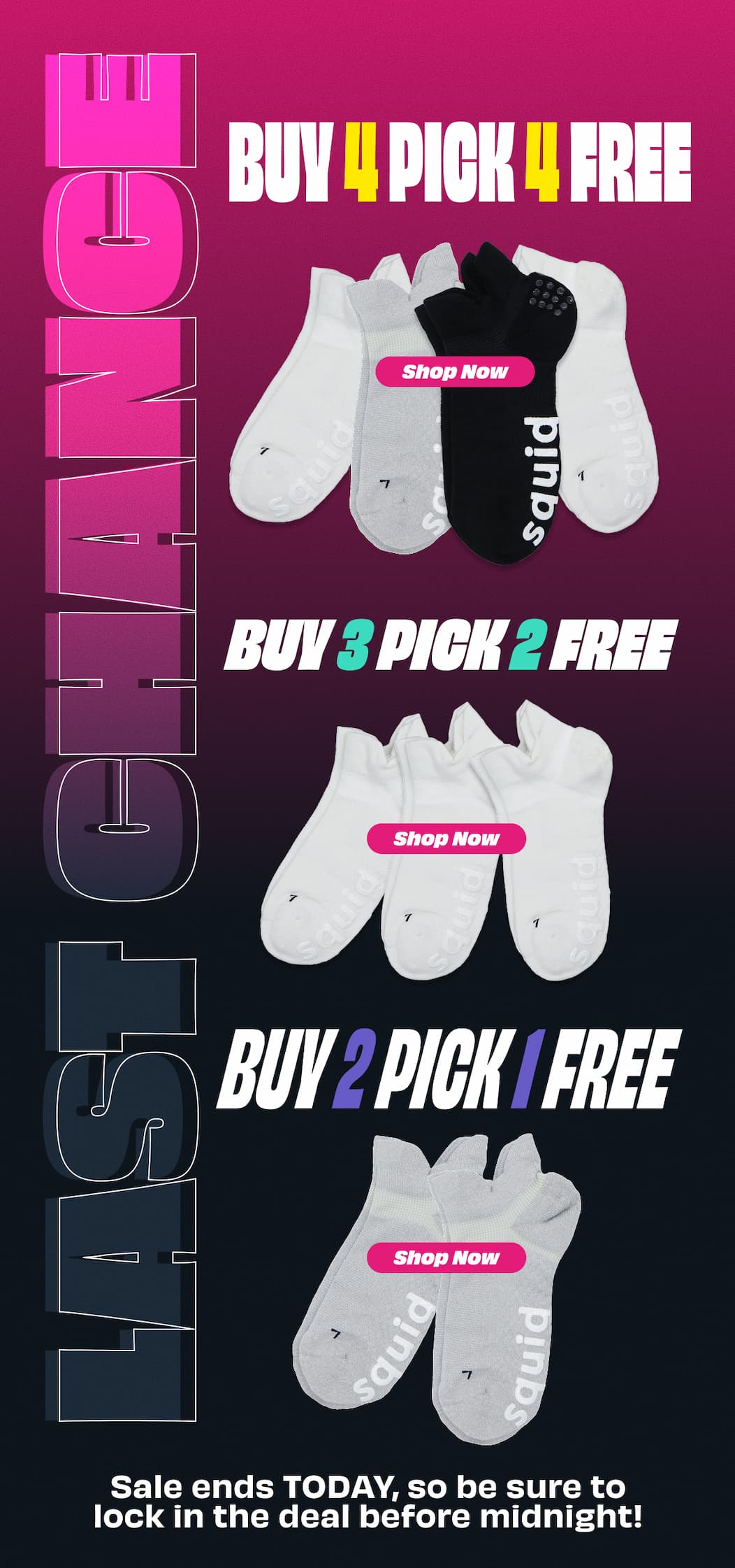 LAST CHANCE   BUY 4 PICK 4 FREE [SHOP NOW]  BUY 3 PICK 2 FREE [SHOP NOW]  BUY 2 PICK 1 FREE   [SHOP NOW]
