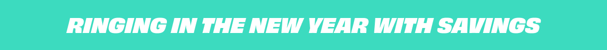 Ringing in the new year with 25% off