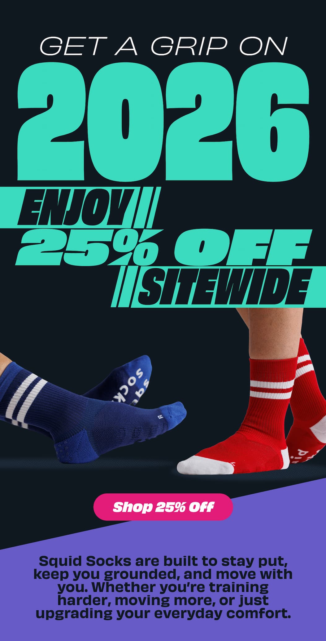 shop squid socks - 25% off