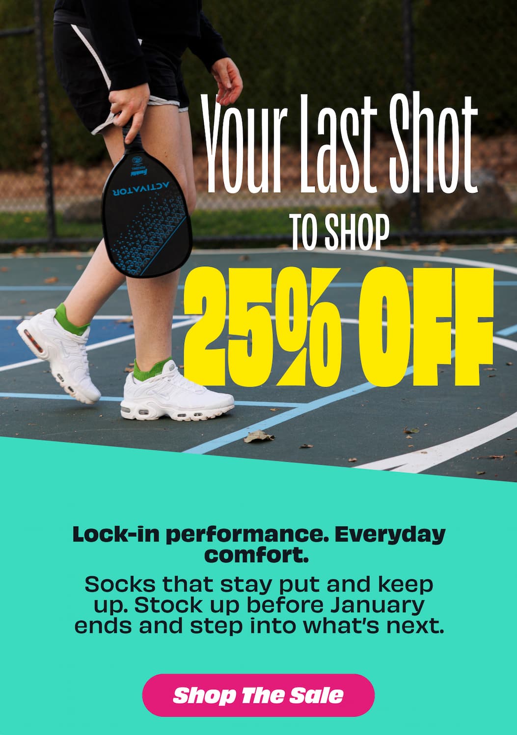 Last chance to save 25% off