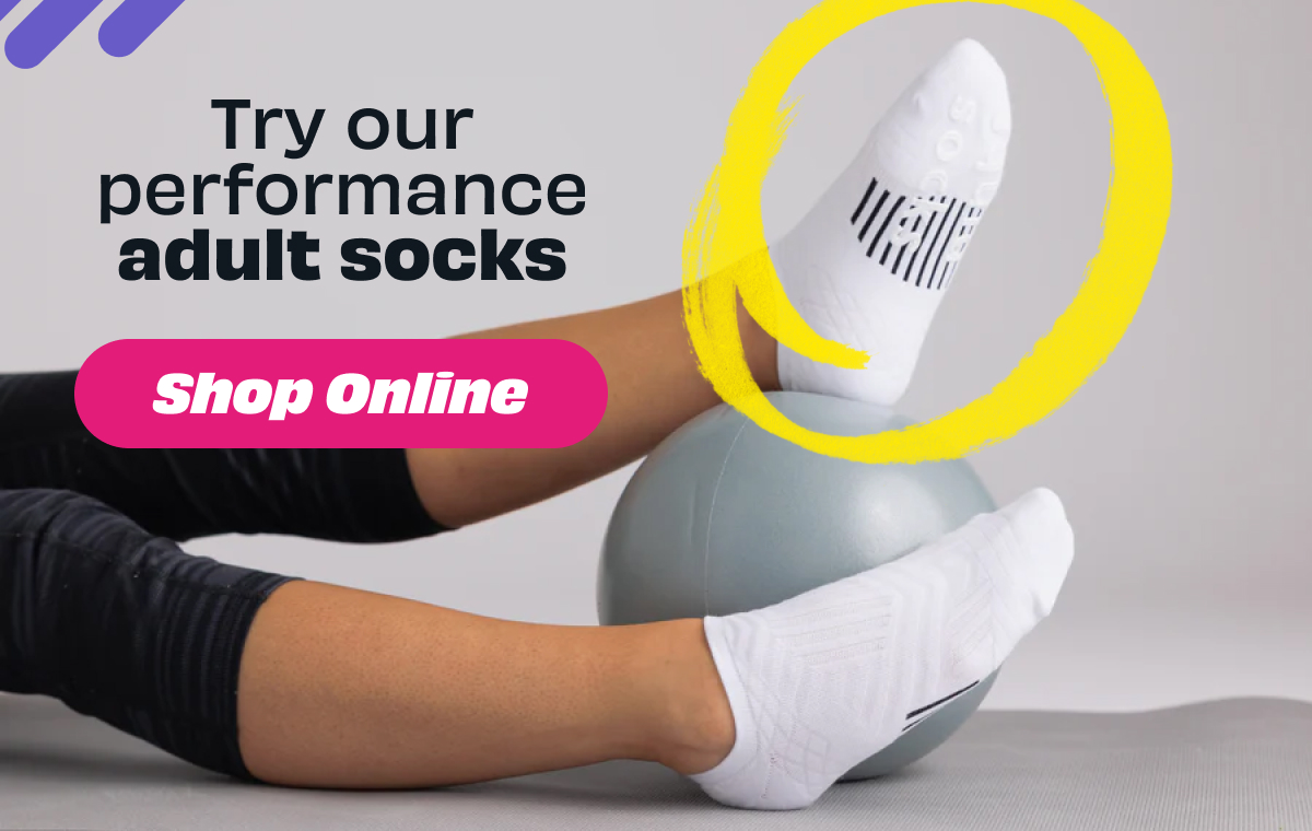 Try our performance socks