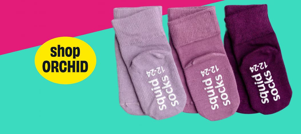 orchid Socks