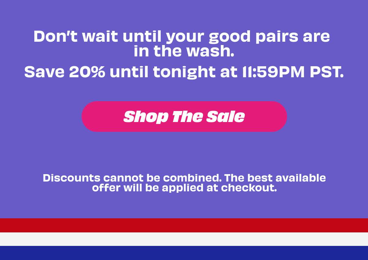 Save 20% until tonight