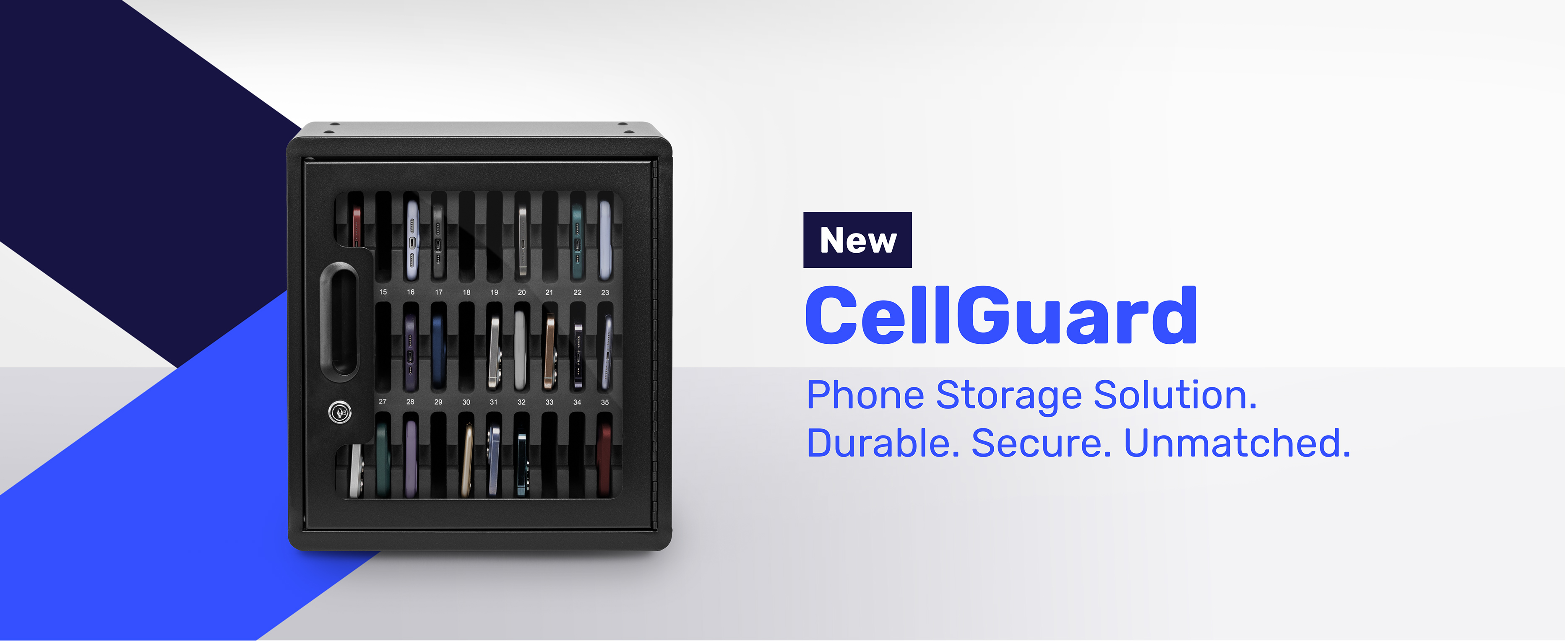 New CellGuard Phone Storage Solution. Durable. Secure. Unmatched. 