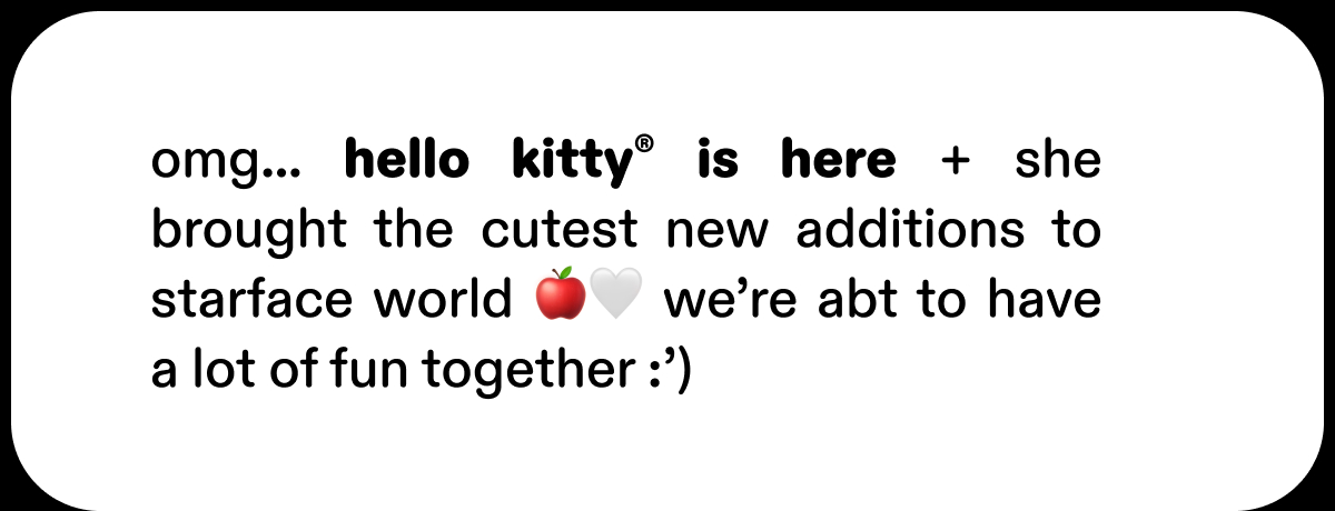 hello kitty is here