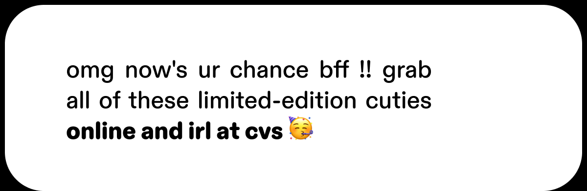 online and irl at cvs
