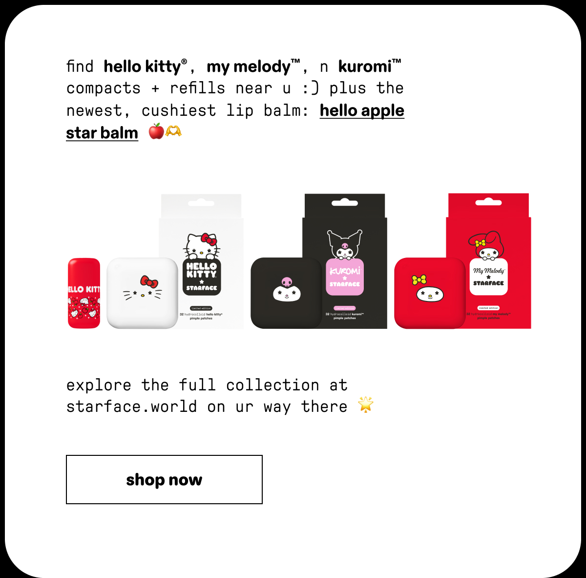 shop now
