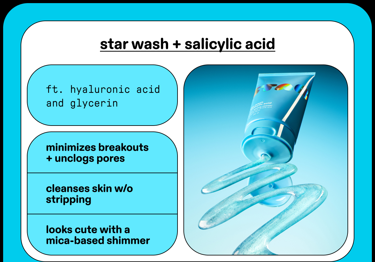 star was + salicylic acid