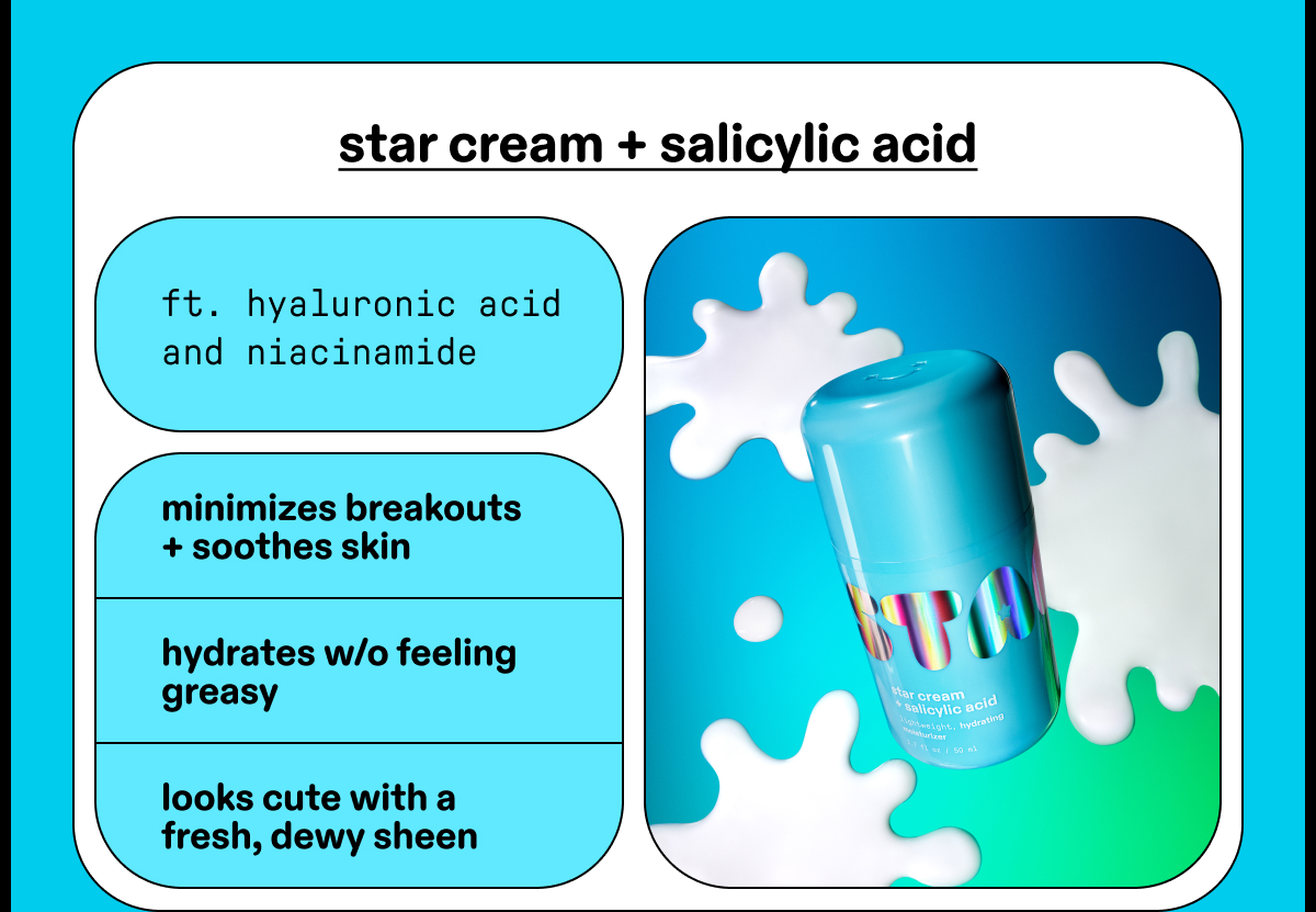 star cream + salicylic acid