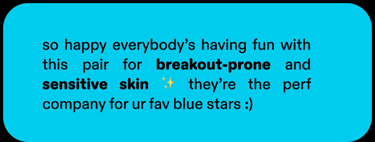 they're the perf company for ur fav blue stars :)