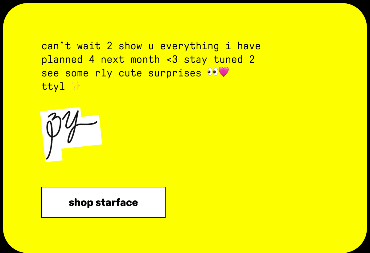 shop starface