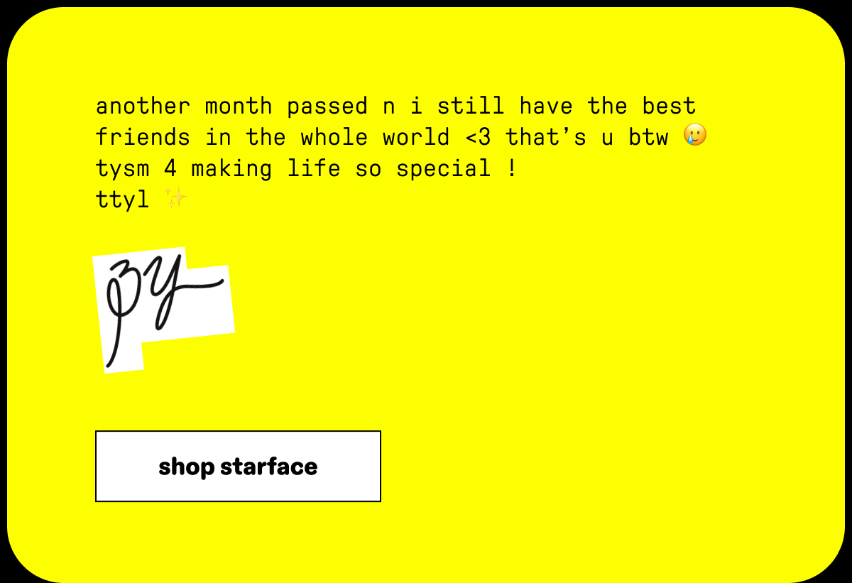 shop starface