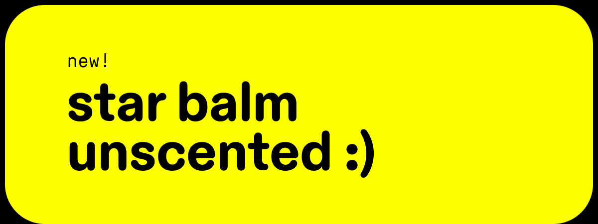 star balm unscented :)