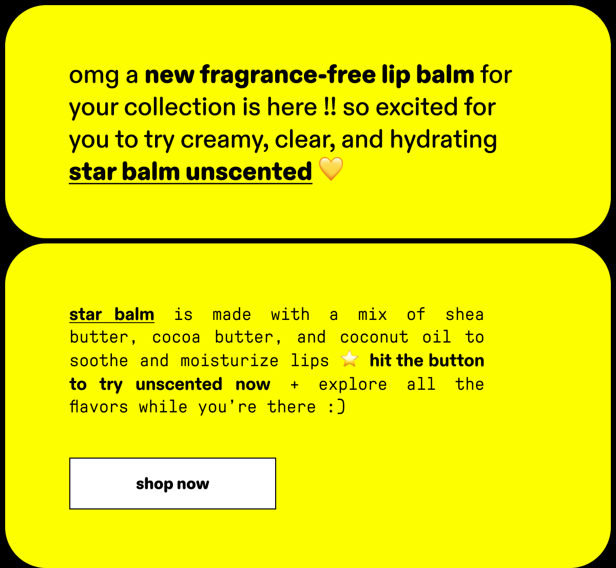 shop now