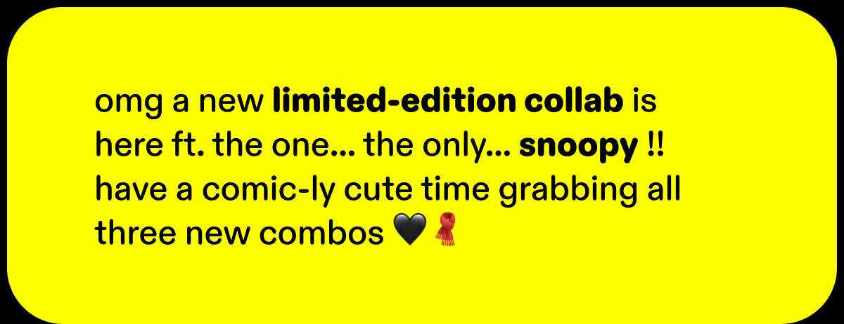 limited-edition collab