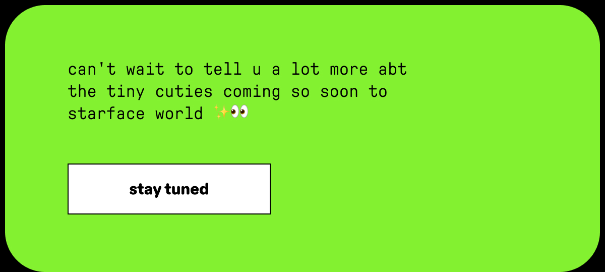 stay tuned