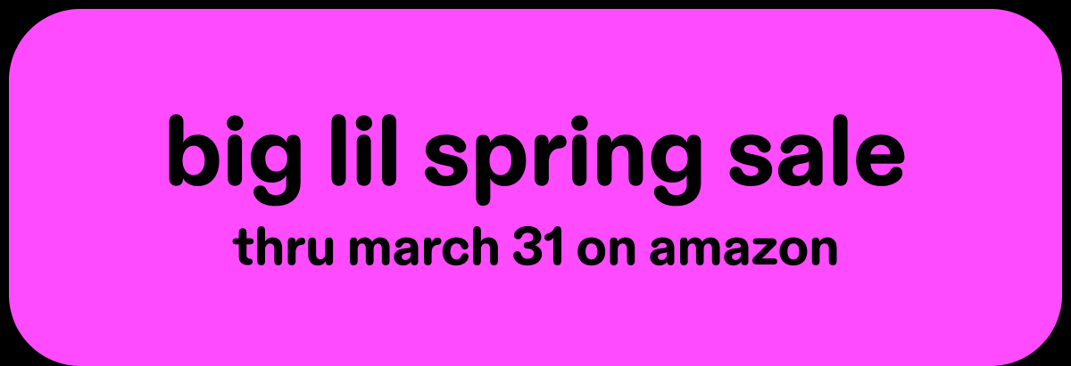 big lil spring sale