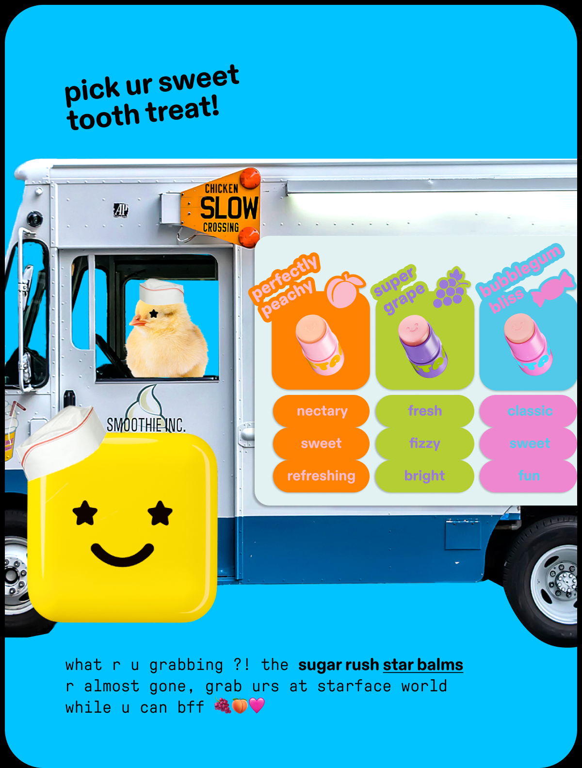 pick ur sweet tooth treat!