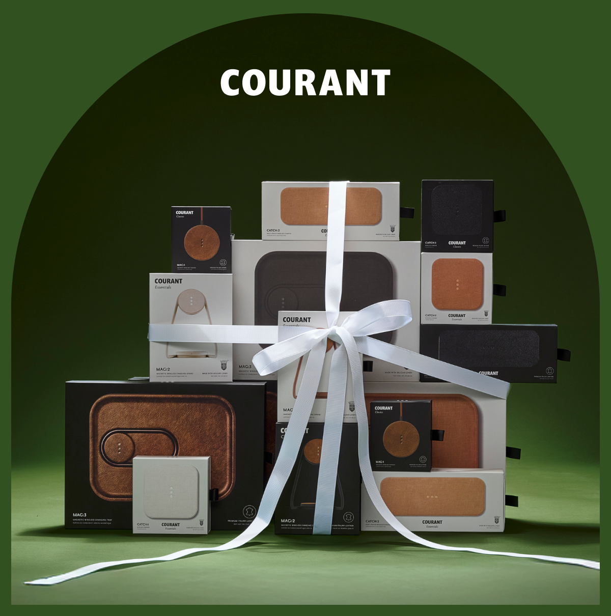 courant chargers stacked up 