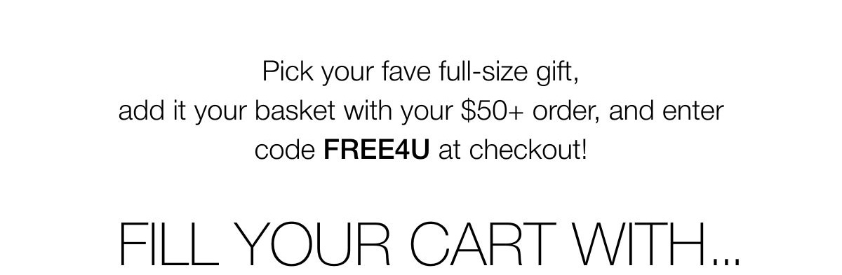 Free Lip Fave Over $50 | SHOP NOW