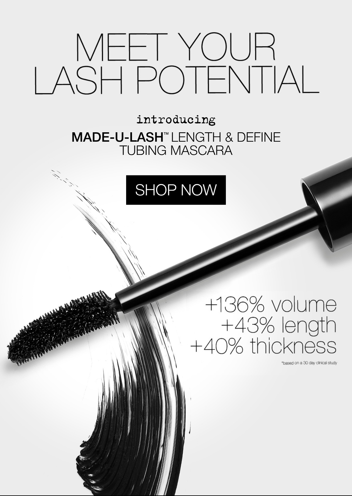 Made-U-Lash™ Length & Define Tubing Mascara