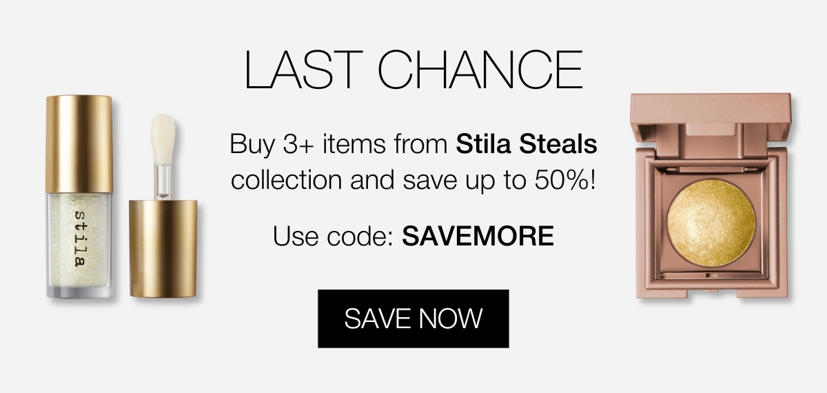 Up to 50% off Stila Steals | SHOP NOW