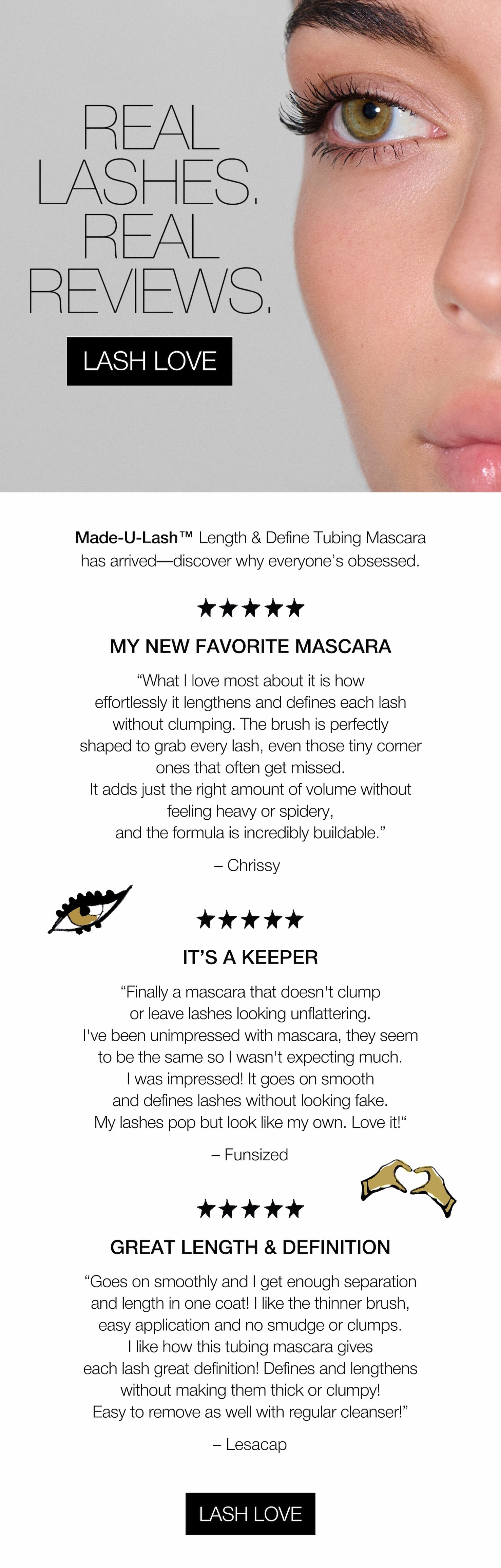 Made-U-Lash™ Length & Define Tubing Mascara