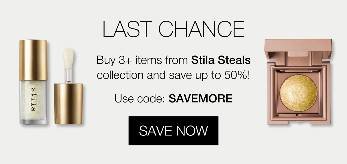 Save up to 50% on Stila Steals | SHOP NOW