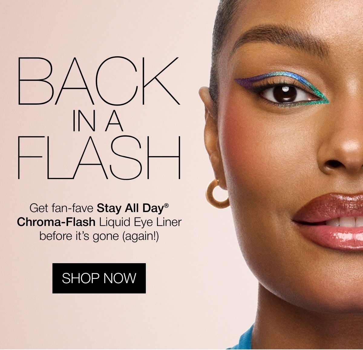 Stay All Day® Chroma-Flash Liquid Eye Liner