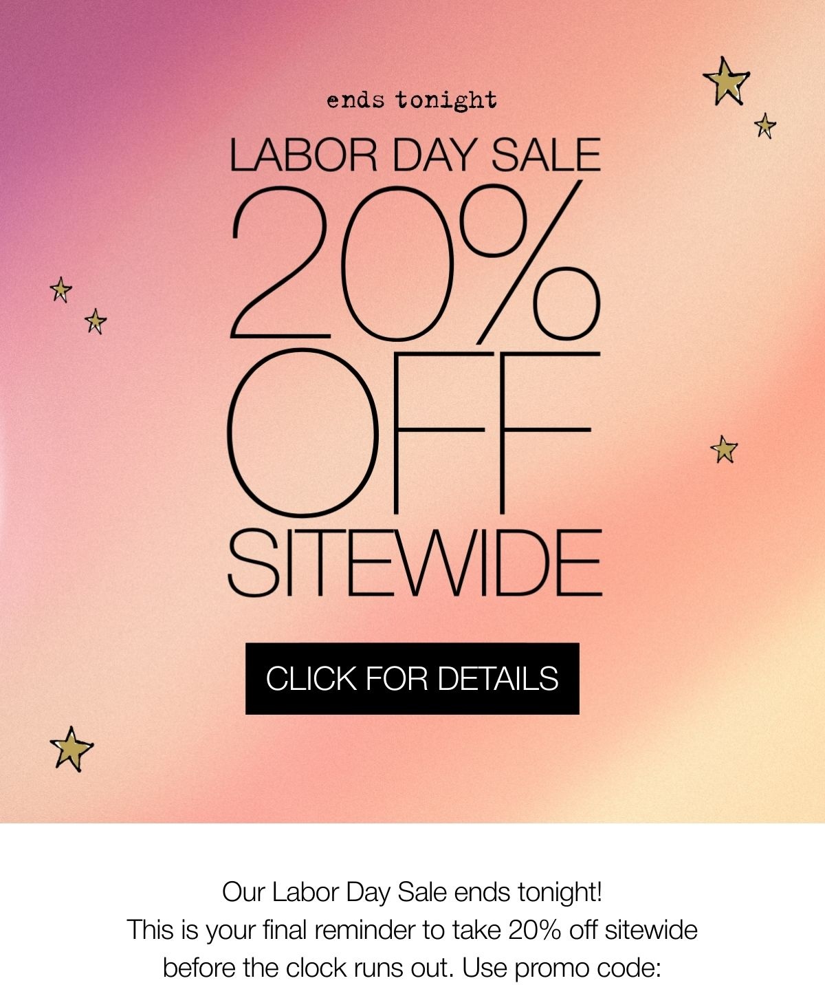 20% off sitewide with code ENJOY20 | SHOP NOW