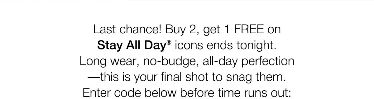 Buy 2 Get 1 Free | SHOP NOW