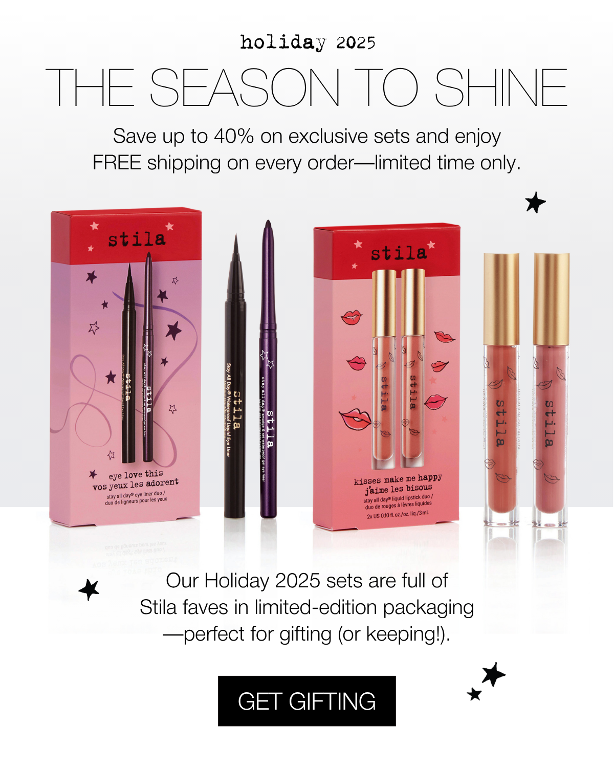 Save up to 40% with Holiday Gift Sets | SHOP NOW