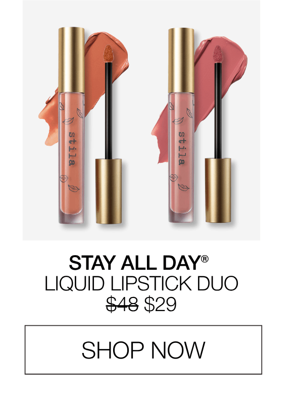 Kisses Make Me Happy Stay All Day® Liquid Lipstick Duo ($48 Value)