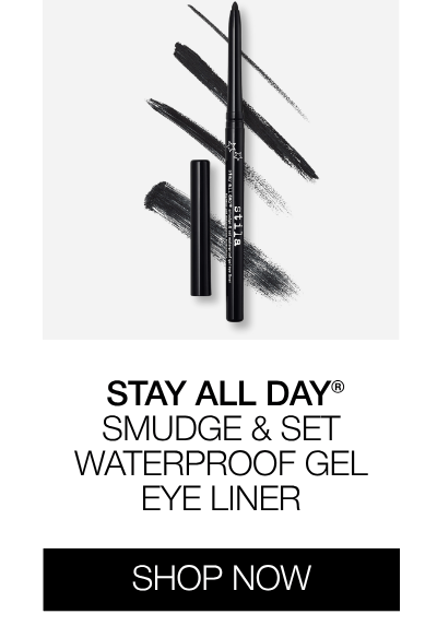 https://www.stilacosmetics.com/products/stay-all-day-smudge-set-waterproof-gel-eye-liner | SHOP NOW