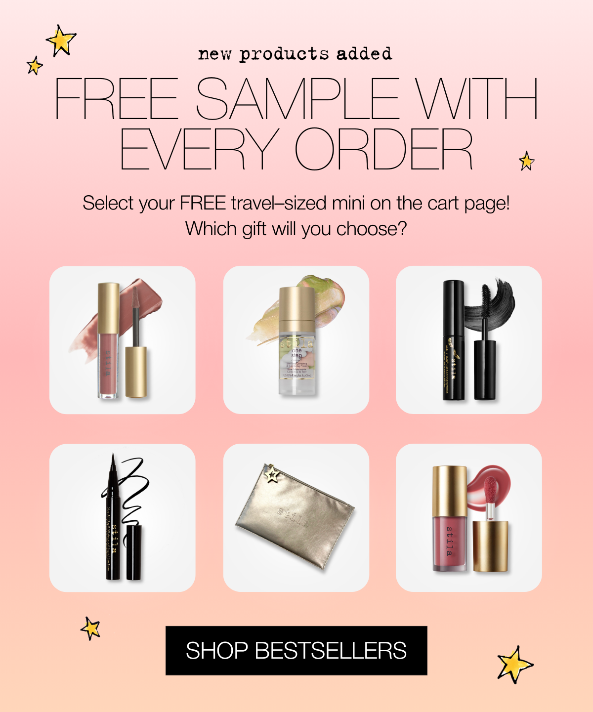 New FREE samples with every order | SHOP NOW 