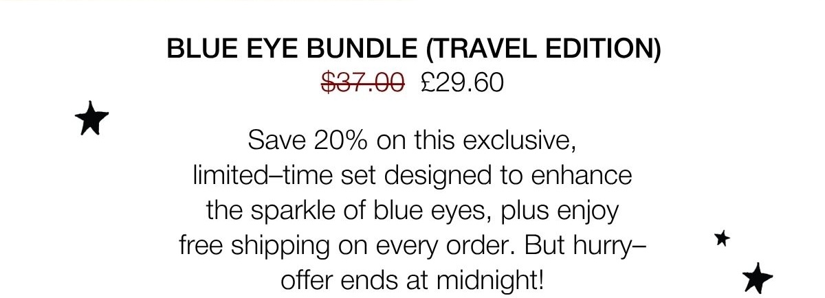 20% off Blue Eye Color Bundle | SHOP NOW