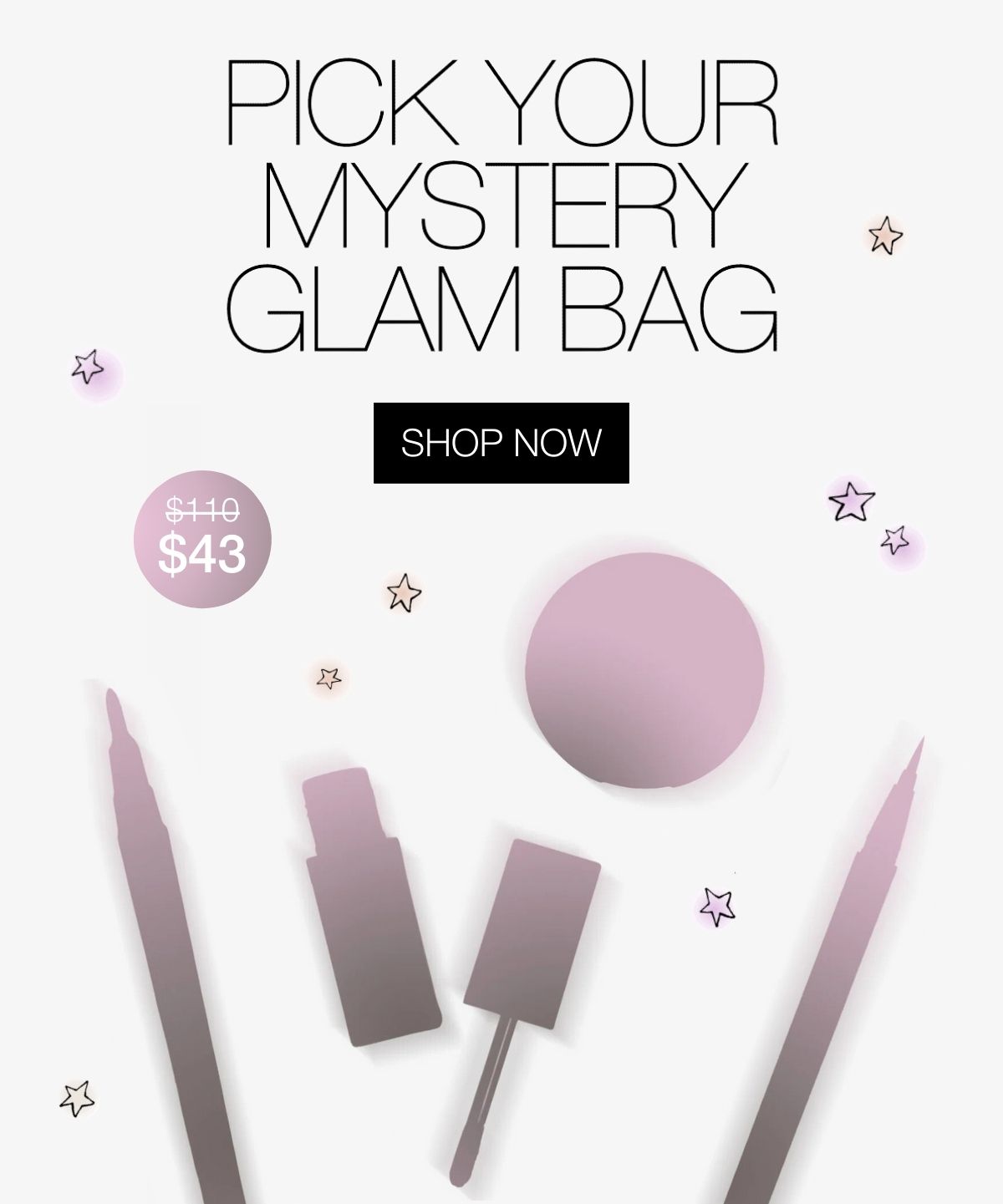 Mystery Glam Bags + FREE shipping | SHOP NOW