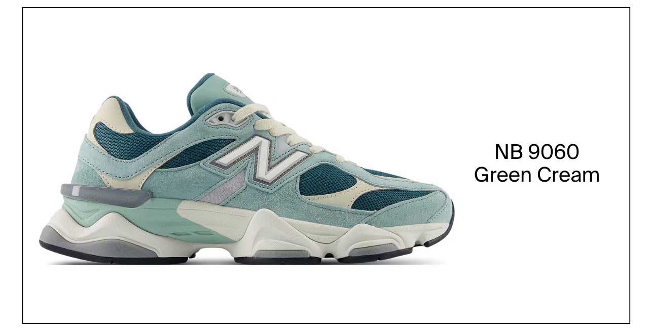 NB 9060 Green Cream