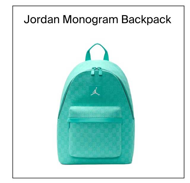 Jordan Monogram Backpack