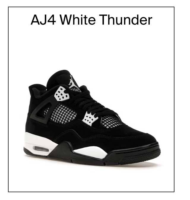 AJ4 White Thunder