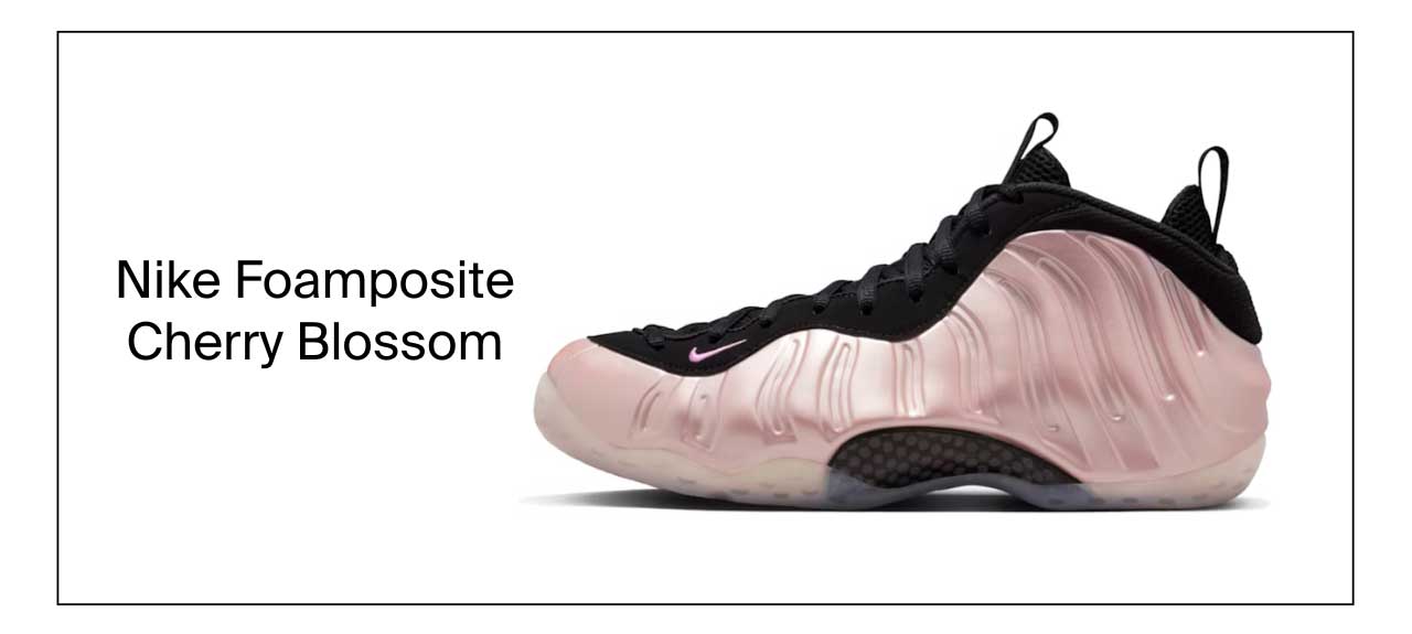 Nike Foamposite Cherry Blossom