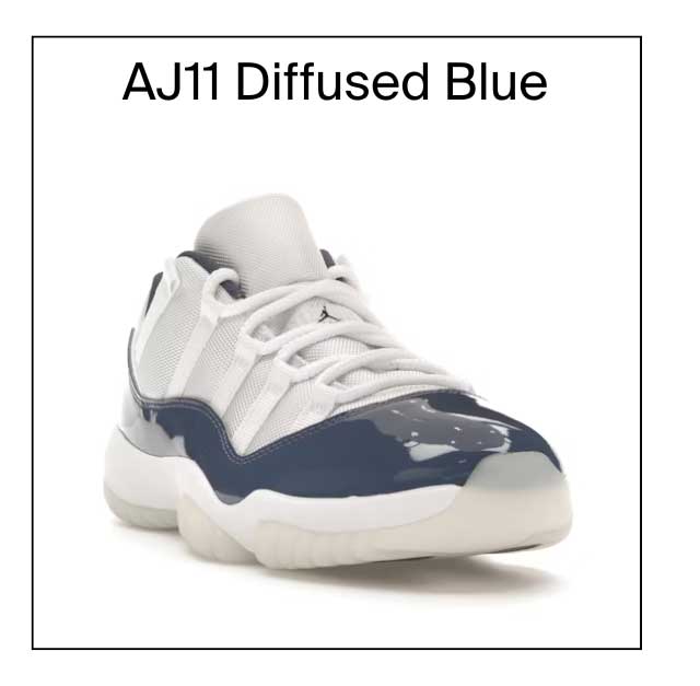 AJ11 Diffused Blue
