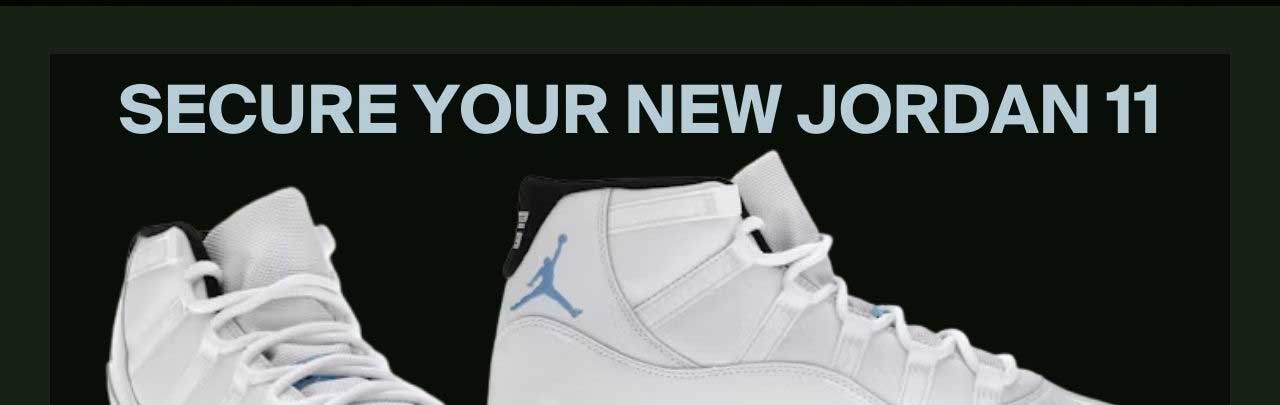 Secure your new jordan 11