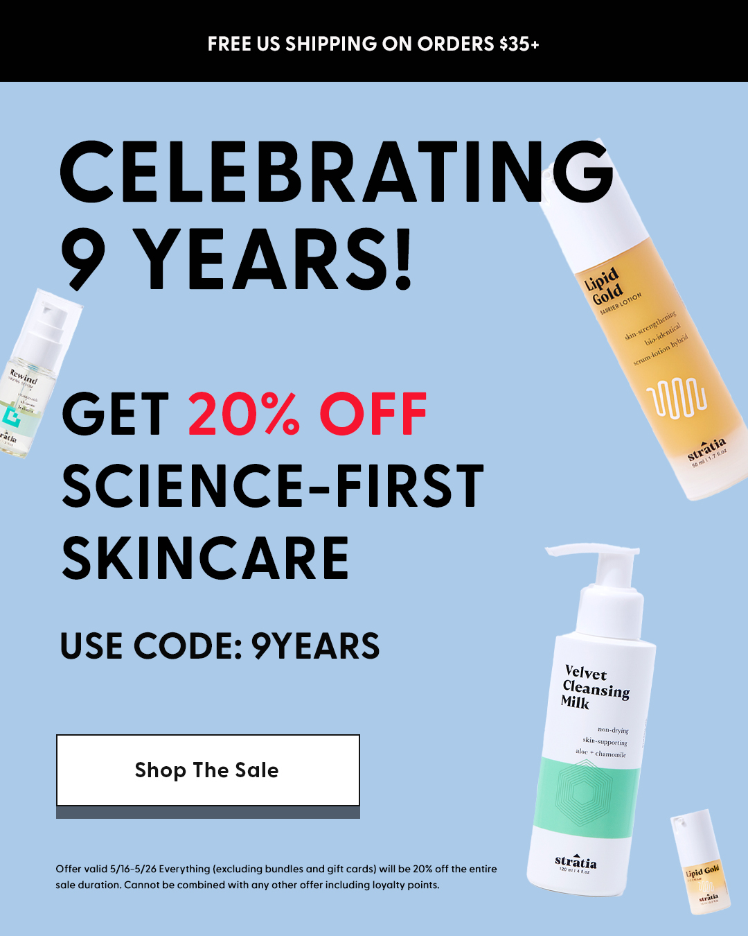 celebrating 9 years of stratia