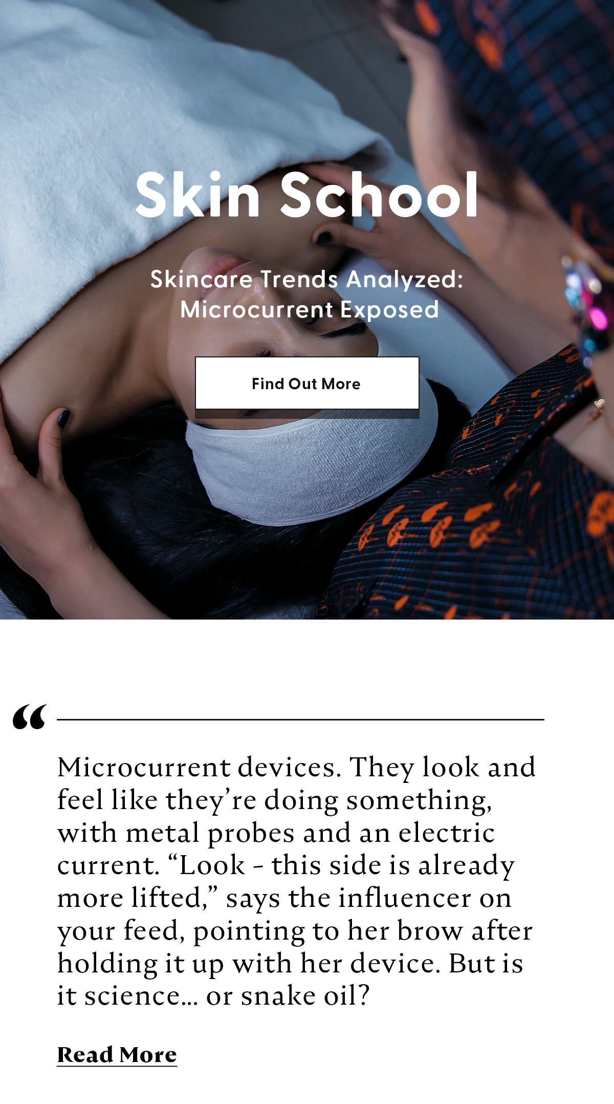 Skincare Trends Analyzed: Microcurrent Exposed
